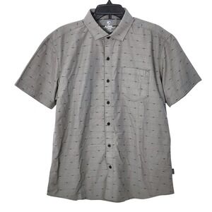 KUHL‎ Intrepid Skorpio Casual Button Shirt Large Tapered Fit UPF 30 Lightweight